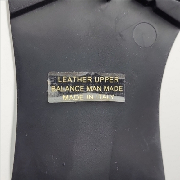 NWT Italian Shoemakers Black Leather Lace-Up Combat Short Boot Strap Buckle Sz 6 - Picture 13 of 15